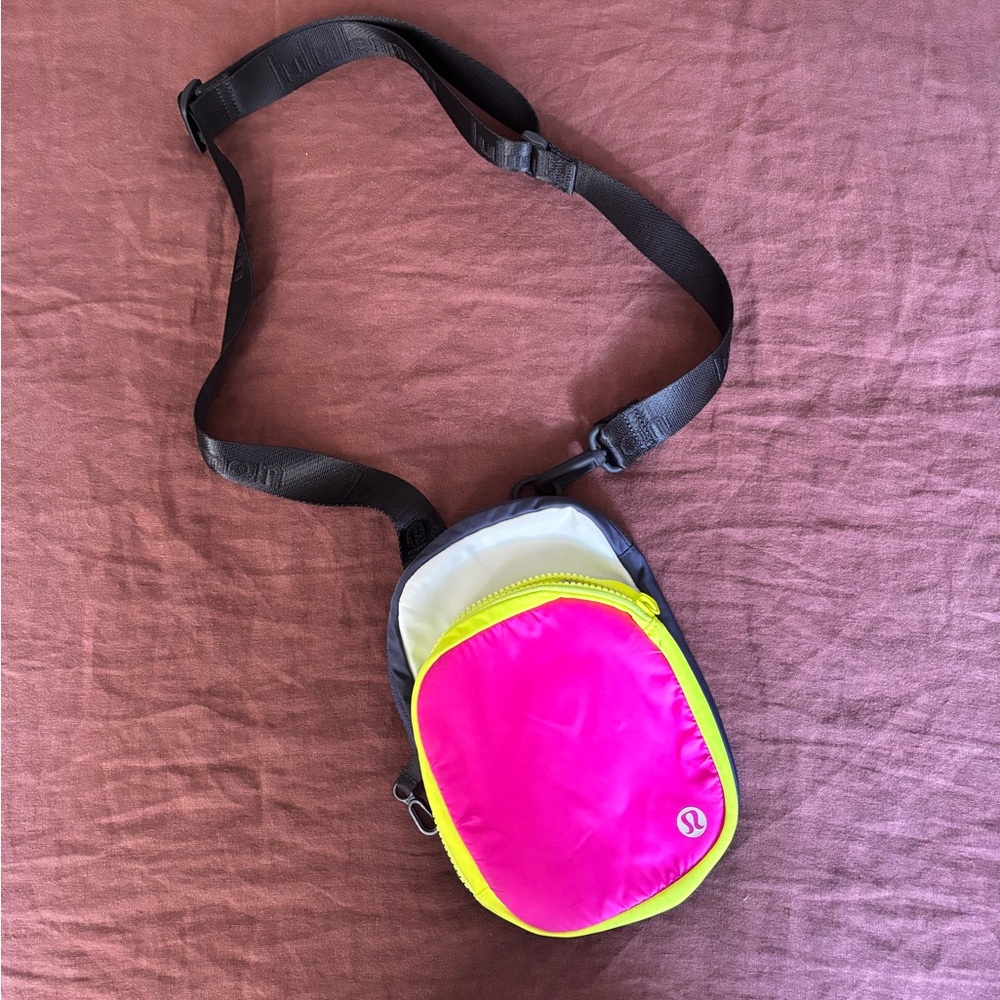 Lululemon Neon Crossbody Bag